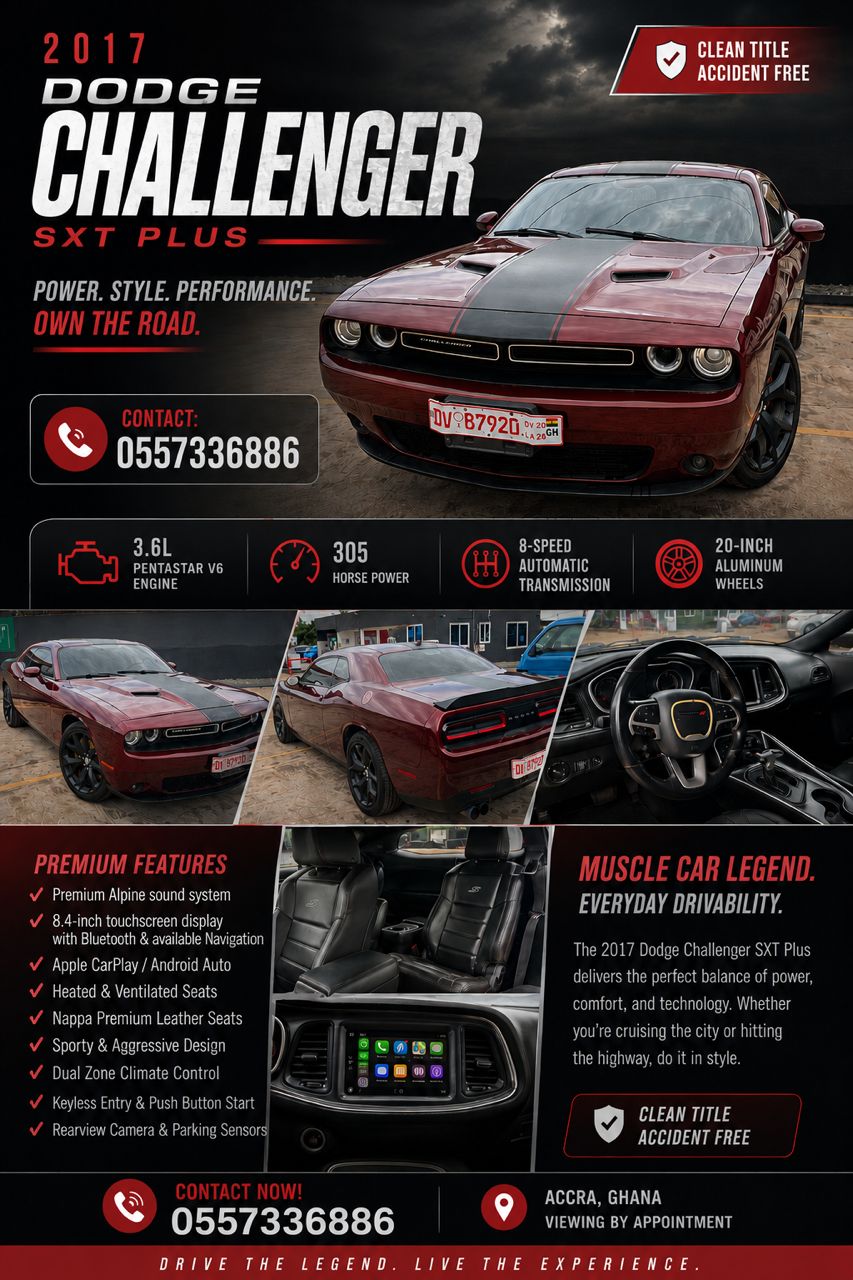 2017 Dodge Challenger SXT Plus - Image 5