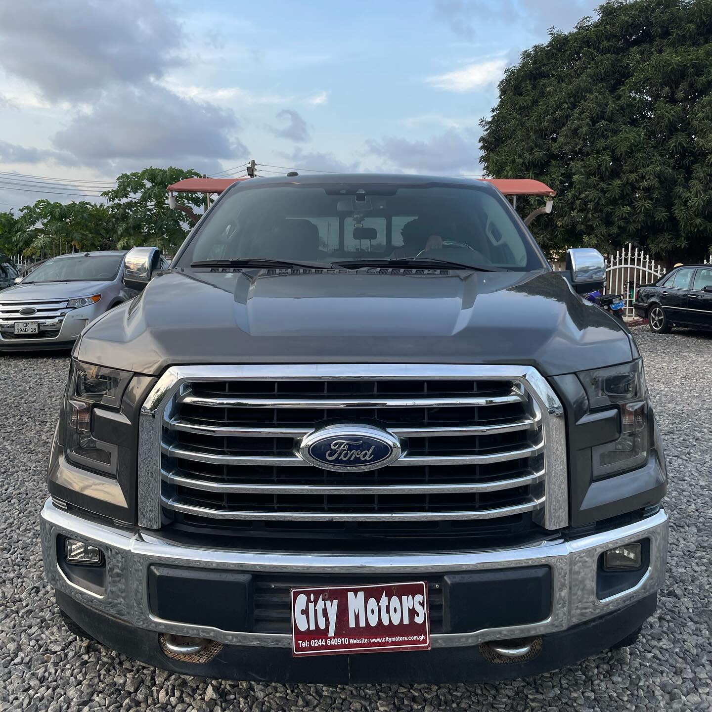 Ford F-150 Lariat 2016 Gray - Image 6